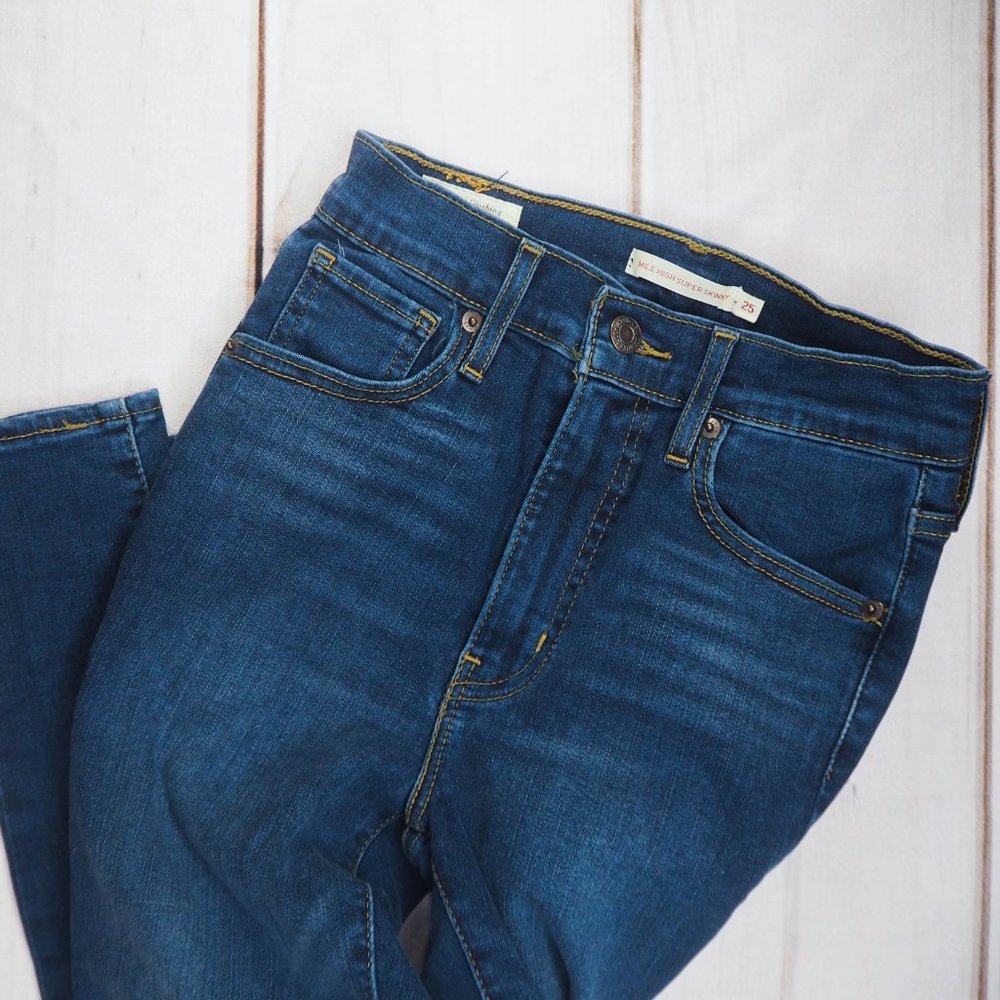 LEVI'S MILE HIGH Skinny Jeans - Picture 6 of 6